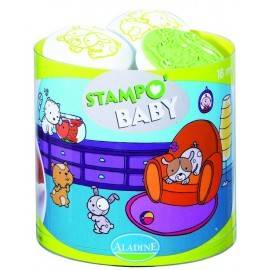 SET CREATIV STAMPO BABY ANIMALE CUNOSCUTE  - ȘTAMPILE 18 LUNI+