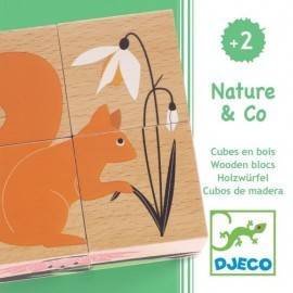 CUBURI DE LEMN - NATURA