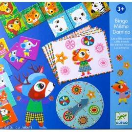 MICII PRIETENI - BINGO, MEMO, DOMINO