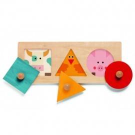 BIGABASIC PUZZLE FORME GEOMETRICE