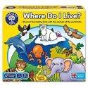 JOC EDUCATIV LOTO HABITATE WHERE DO I LIVE?