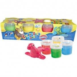 PLASTILINĂ 4 CULORI - 600 G