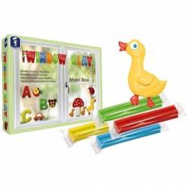 PLASTILINĂ DECORATIVĂ PENTRU GEAM - MAXI PREMIUM