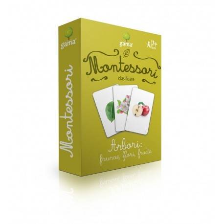 ARBORI: FRUNZE, FLORI, FRUCTE - CLASIFICARE MONTESSORI