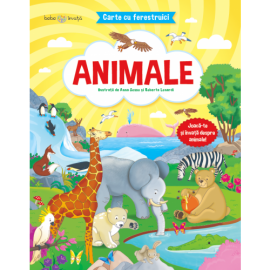 ANIMALE - CARTE CU FERESTRUICI