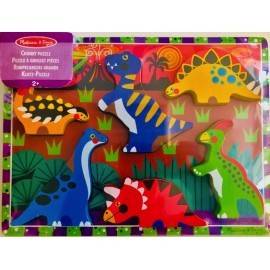 PUZZLE ÎN RELIEF - DINOZAURI