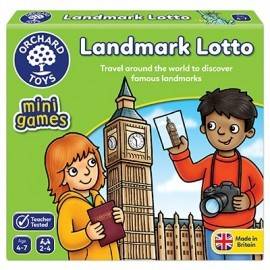 Joc educativ Atractii Turistice LANDMARK LOTTO