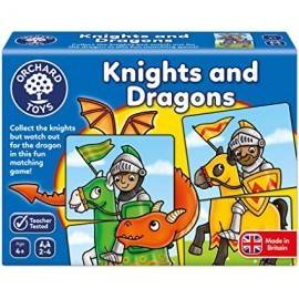 Joc educativ - puzzle Cavaleri si Dragoni KNIGHTS AND DRAGONS
