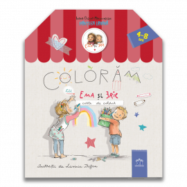 COLORĂM CU EMA ȘI ERIC: CARTE DE COLORAT