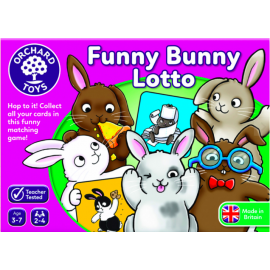 Joc educativ Iepurasul Amuzant FUNNY BUNNY LOTTO