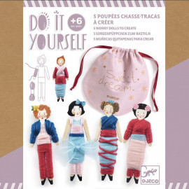 PĂPUȘI PENTRU VISE SENINE - SET DIY DJECO
