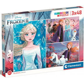 SET 3 PUZZLE FROZEN 2