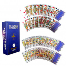 CĂRȚI TAROT SUPERLUXE - ALBASTRU