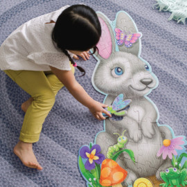 Puzzle de podea in forma de iepuras, Bunny