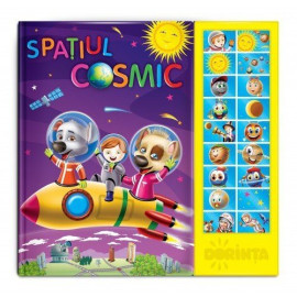 CARTE CU SUNETE- SPAȚIUL COSMIC