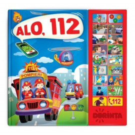 CARTE CU SUNETE- ALO, 112