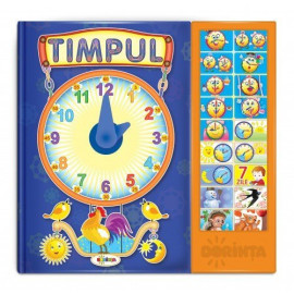 CARTE CU SUNETE- TIMPUL + POEZII
