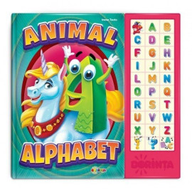 CARTE CU SUNETE- ANIMAL ALPHABET