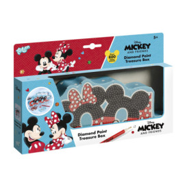 Set creativ Cufarul cu comori, diamond paint, Mickey si prietenii
