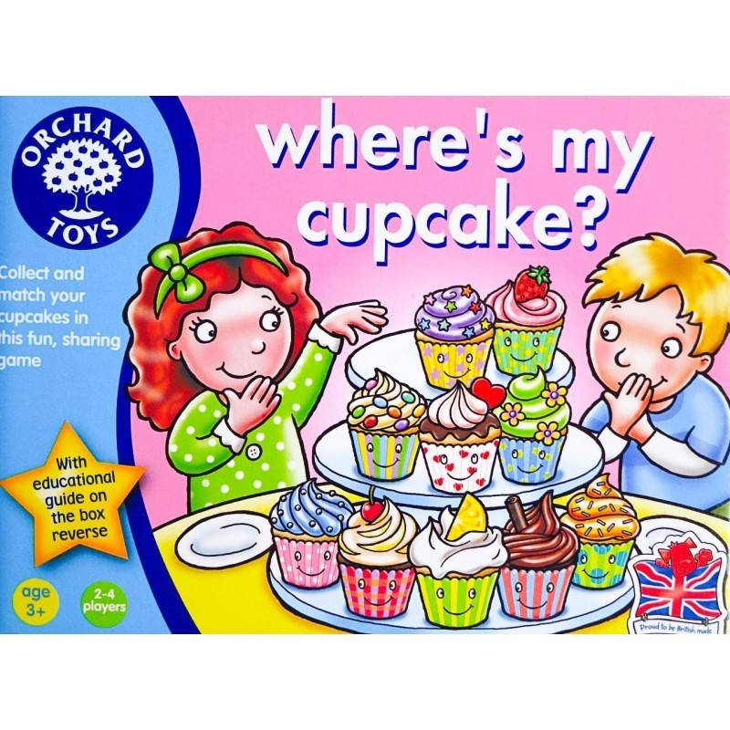 BRIOȘE / WHERE'S MY CUPCAKEOrchard Toys, UK