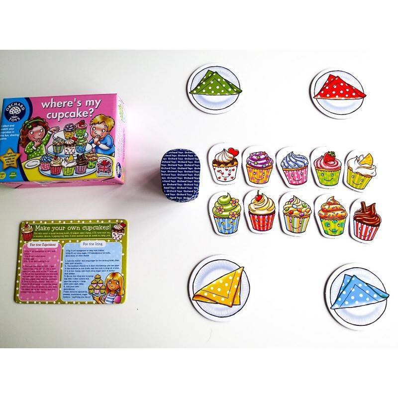 Image result for ORCHARD TOYS - WHERE'S MY CUPCAKE