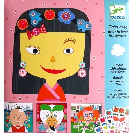 JOC CREATIV CREAZA PORTRETE