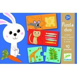 PUZZLE DUO LA MASĂ / DINNER'S READY !