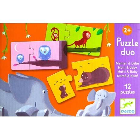 PUZZLE  DUO MAMA SI PUIUL