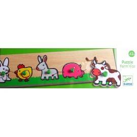 PUZZLE CU BUTON - FERMA