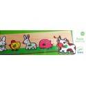 PUZZLE CU BUTON - FERMA