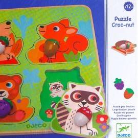 PUZZLE - ANIMALE DIN PĂDURE