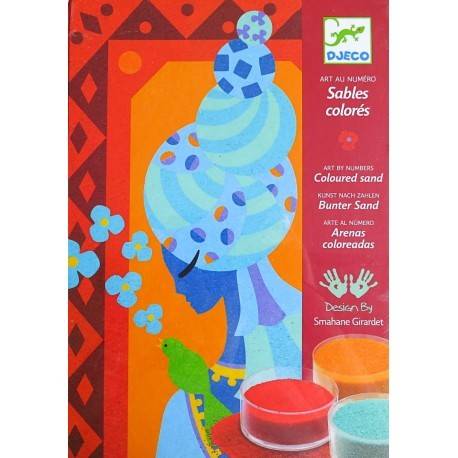 JOC CU NISIP COLORAT PRINTESA ALBASTRA