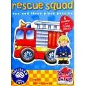Set 6 puzzle Echipa de salvare (2 si 3 piese) RESCUE SQUAD