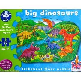 Puzzle de podea Dinozauri (50 piese) BIG DINOSAURS