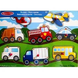 PUZZLE DE LEMN - VEHICULE