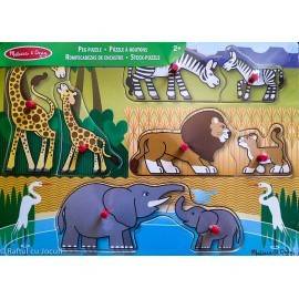 PUZZLE DE LEMN - SAFARI