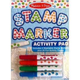 SET MARKERE-ȘTAMPILĂ ȘI CAIET ACTIVITĂȚI ALBASTRU