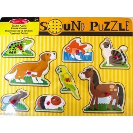 PUZZLE SONOR - ANIMALE DE COMPANIE