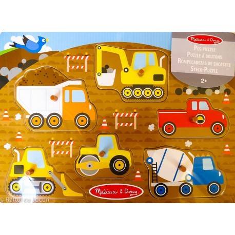 PUZZLE LEMN - ȘANTIERUL DE CONSTRUCȚII
