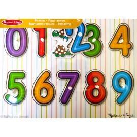 PUZZLE DIN LEMN - CIFRE