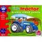 PUZZLE FAȚĂ VERSO - TRACTORUL / LITTLE TRACTOR