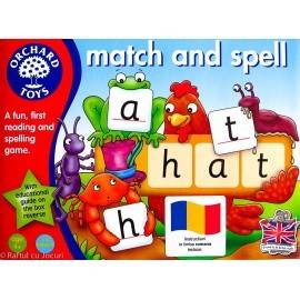 MATCH AND SPELL / POTRIVEȘTE ȘI FORMEAZĂ CUVINTE